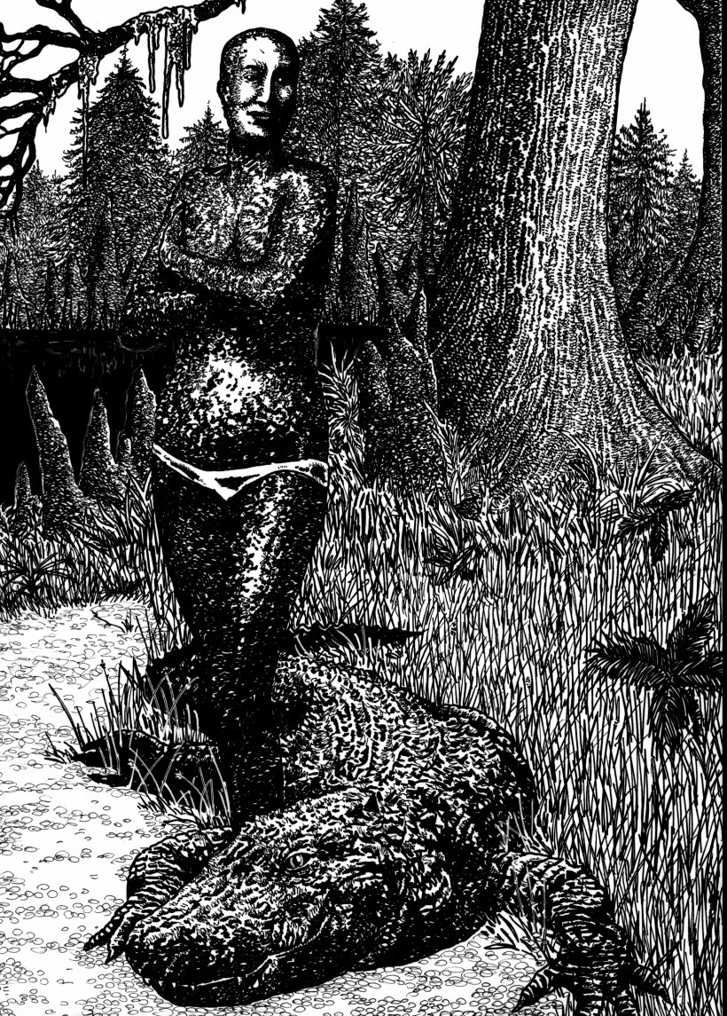 esther-blackmon-the-alligator-skinned-woman
