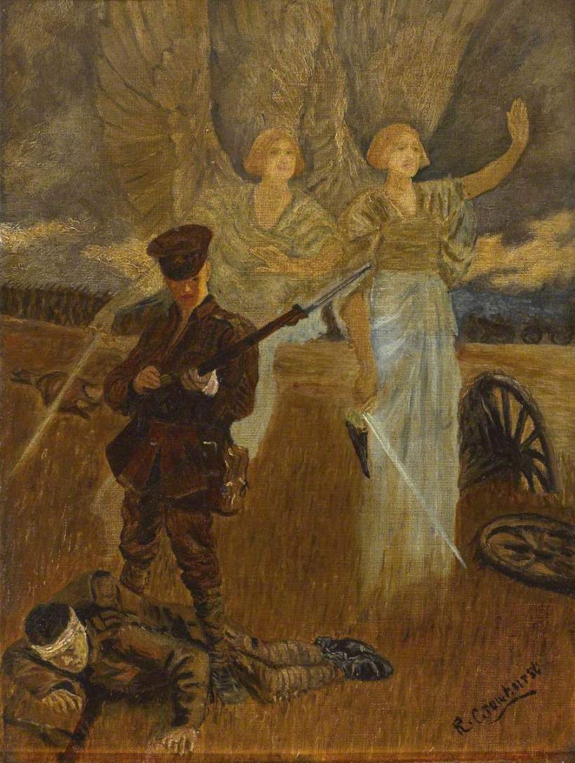 Crowhurst, R.; The Angel of Mons, c.1914